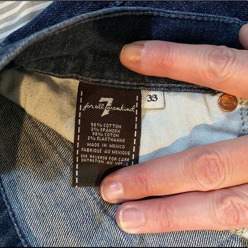 7 for all mankind boot cut jeans